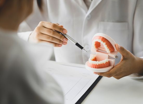 dental night splint process includes